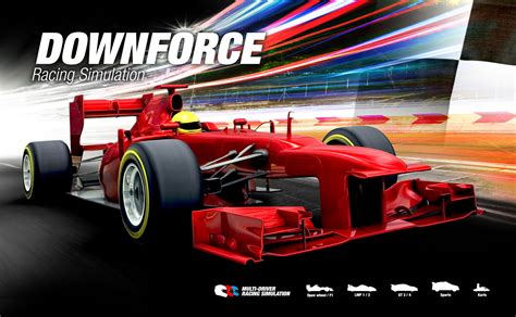 David Hallam - Freelance Graphic Designer - Downforce Racing Simulation