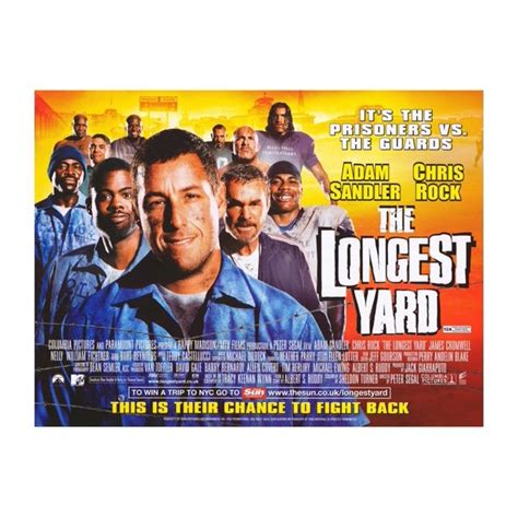 The Longest Yard - movie POSTER (Style C) (27" x 40") (2005) - Walmart.com - Walmart.com