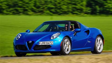 Klassiker der Zukunft: Unterwegs im Alfa Romeo 4C Spider von 2018