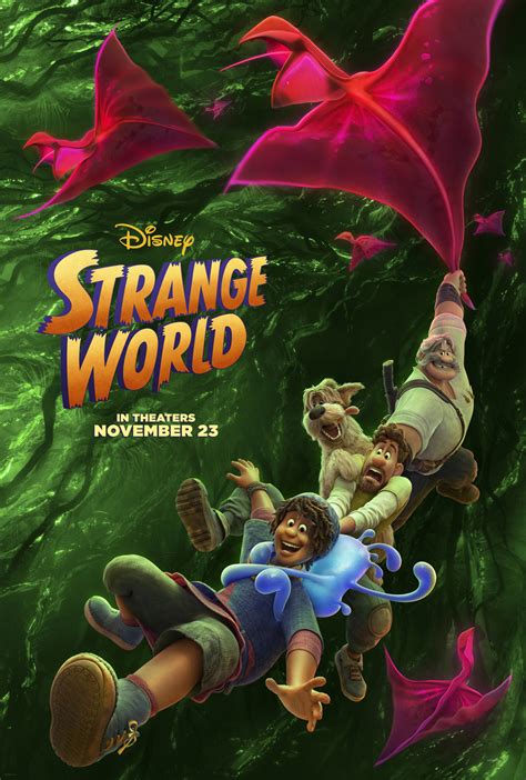 New trailer & poster for Disney's STRANGE WORLD | IMDB v2.3