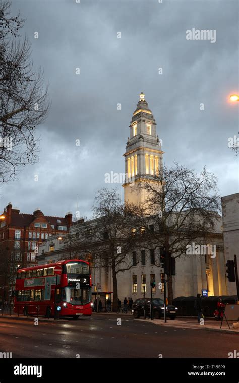 Old Marylebone Town Hall on Marylebone Road, London, England, UK Stock Photo - Alamy