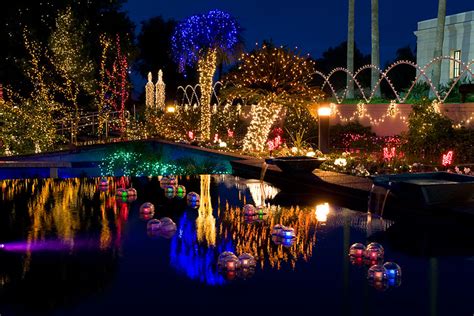 Mesa Temple Christmas Lights - Photos Cantik