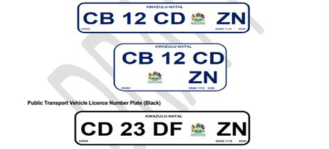 KZN to introduce new number plates in December