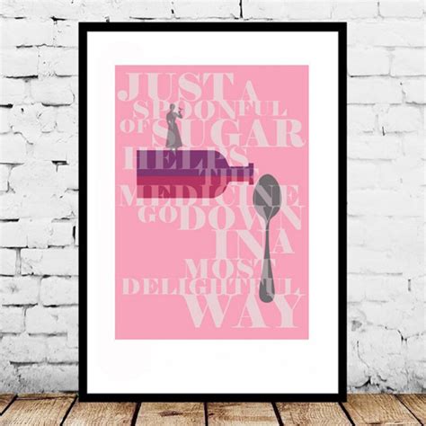 Chim Chimney Chim Chim Cher-ee Mary Poppins Movie Quote A4-A2 - Etsy