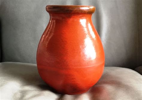 Catalina Island Pottery Vase Bean Pot #36D-DA 10 1/'2" T x 9" W. Very ...