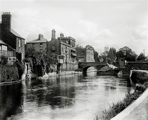 Folly Bridge in Oxford England 1920 Photo Reproduction 8x10 | Etsy