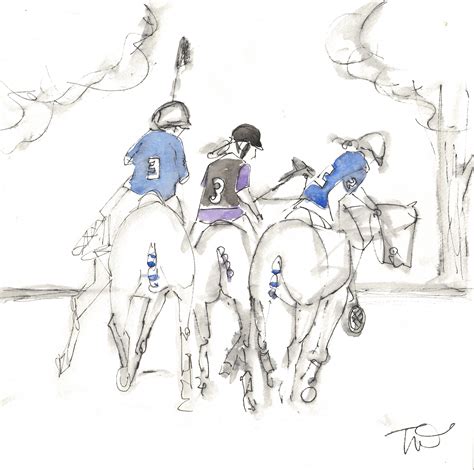 Pony Club – Polocrosse Blue / Purple – Tammy Walters