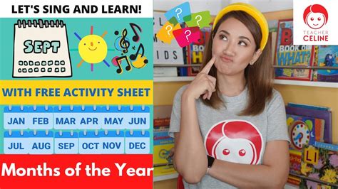 Months of the Year Song | Kids Song | Learning Songs for Children - YouTube