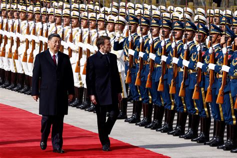 Xi says Macron's visit to Beijing will "inject new impetus" to China ...