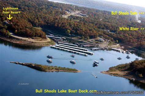 Bull Shoals Lake Boat Dock, Bull Shoals, Arkansas Fishing Trips | RealAdventures