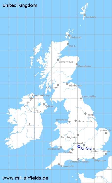 RAF Fairford - Approach charts - Military Airfield Directory