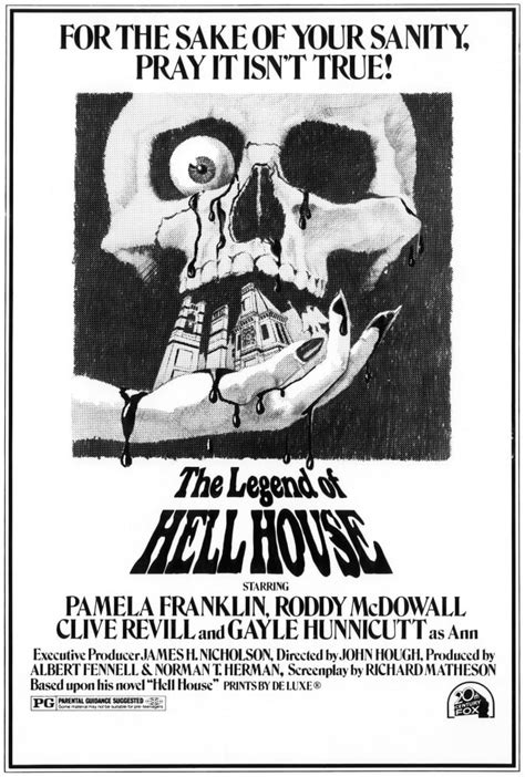 The Legend Of Hell House 1973 Tm And Copyright 20Th Century Fox Film Corp All Rights Reserved ...