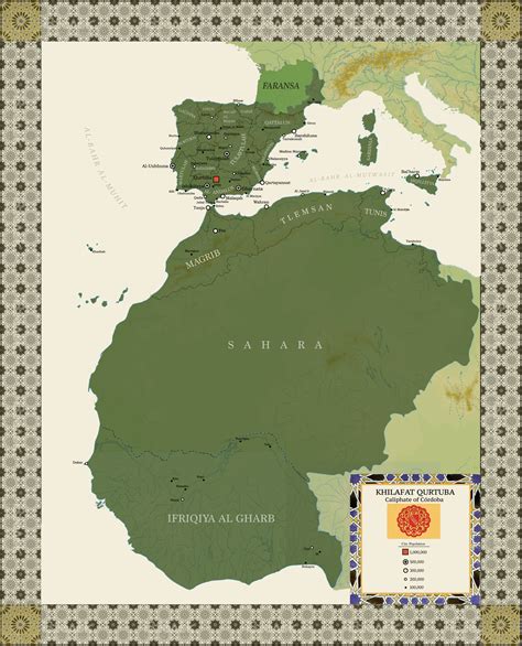 Map of the Caliphate of Cordoba, with cities : r/eu4