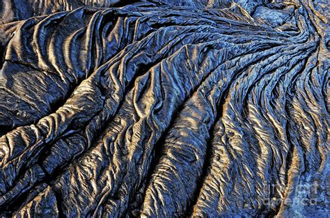 Cooled pahoehoe lava flow Photograph by Sami Sarkis - Fine Art America