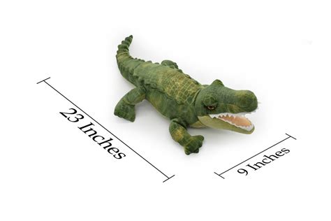 Alligator, Very Nice, Stuffed Animal, Educational, Plush Realistic ...