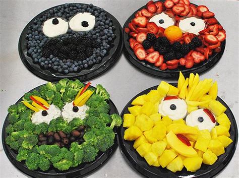 21 ‘Sesame Street’-inspired recipes that are almost too cute to eat – SheKnows Party Platters ...