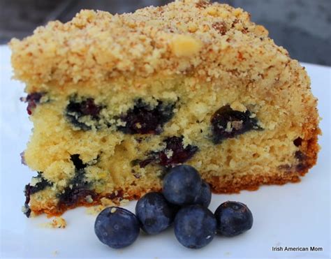 Blueberry Lemon Crumb Cake | Irish American Mom