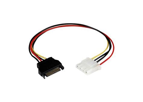 StarTech.com SATA to Molex LP4 Power Cable Adapter - F/M - LP4SATAFM12 - Cables & Connectors ...