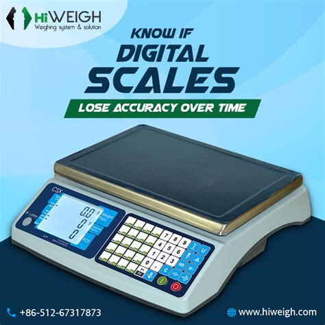 Know if Digital Scales Lose Accuracy over Time - HIWEIGH