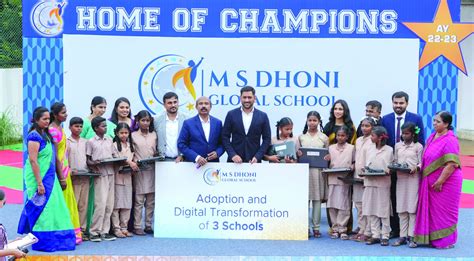 MS Dhoni Global School, Hosur - EducationWorld