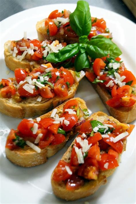 Bruschetta Pomodoro - Cooking Italy