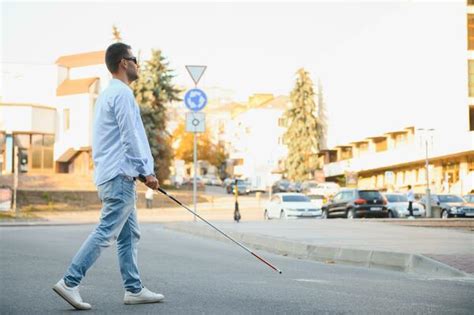 Blind Person Walking Stock Photos, Images and Backgrounds for Free Download