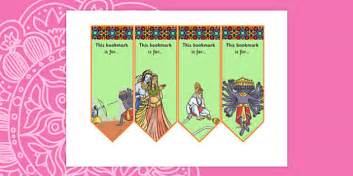 The Story of Rama and Sita Editable Bookmarks