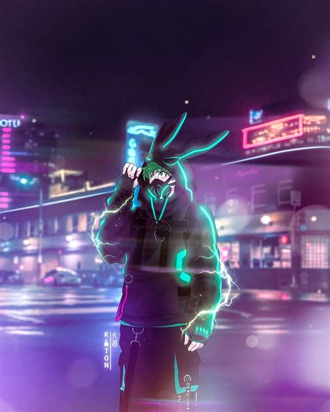 Cyberpunk Neon Anime Backgrounds : Wallpaper Id 103752 Cyberpunk ...