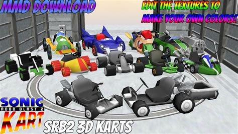 MMD DL - SRB2 Kart Karts and Modded Karts Pack V2 by TheHomingBlueStar ...