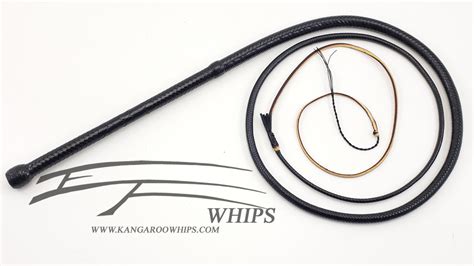 EF Whips - Hand Crafted Australian Style Kangaroo Hide Bullwhips