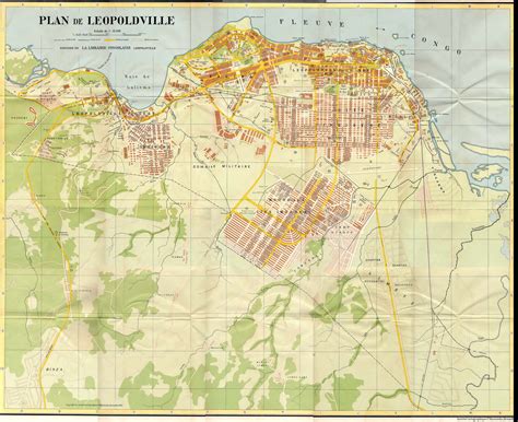 Kinshasa Map