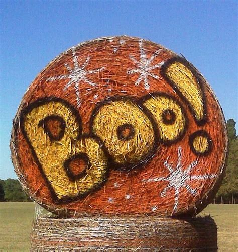 33 best Hay bale art images on Pinterest