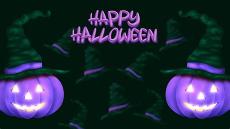 Happy Halloween Purple Wallpapers - Wallpaper Cave