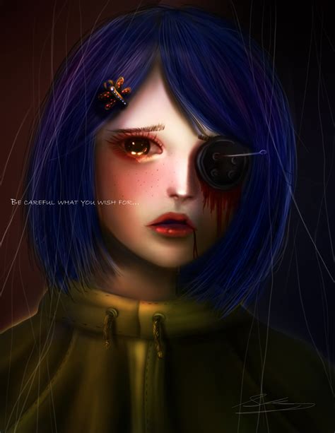 ArtStation - Coraline Fan Art- Character Portrait