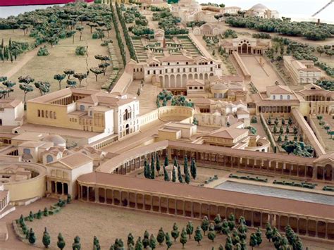 Rome - Hadrian's Villa at Tivoli, model (3) | Roman house, Ancient ...