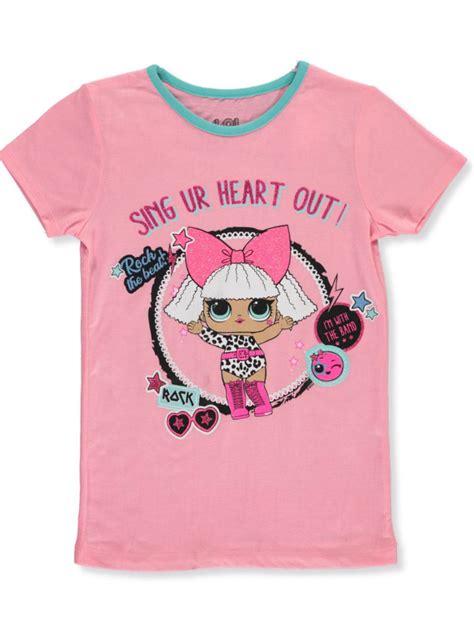 L.O.L Surprise! - LOL Surprise Girls' Diva Rock T-Shirt - Walmart.com