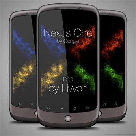 Google Nexus One PSD · Livven