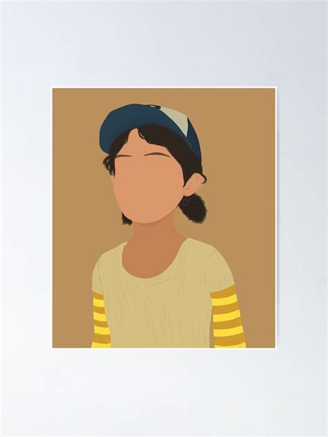 "The Walking Dead Game Season 1 Clementine Fan Art" Poster for Sale by ...