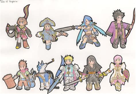 Tales of Vesperia Characters by Dan-ja-man on DeviantArt