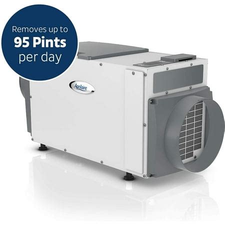 Aprilaire 1850 Whole Home Pro Dehumidifier, 95 Pint Dehumidifier for Homes up to 3000 sq. ft ...