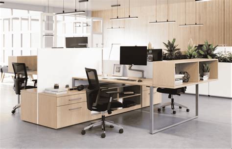 Modern Office Workstation Desks | Modern Desks - BE Furniture