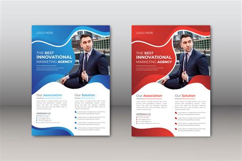 Modern Business Flyer Design Template Graphic by MS Brand · Creative ...