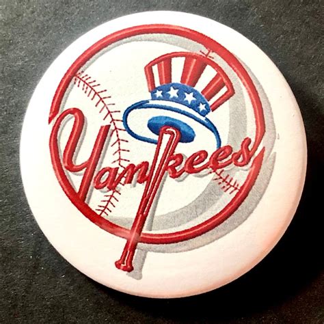 Vintage New York Yankees Top Hat Baseball Team Logo 2 1/4 Inch - Etsy