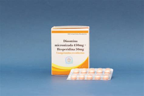 DIOSMINA MICRONIZADA 450mg + HESPERIDINA 50mg - Guatemala