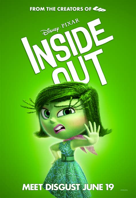 Inside Out Poster - Disgust - Inside Out Photo (38271232) - Fanpop