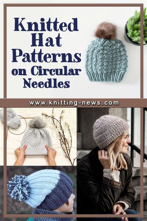 20 Free Knitted Hat Patterns on Circular Needles - Knitting News