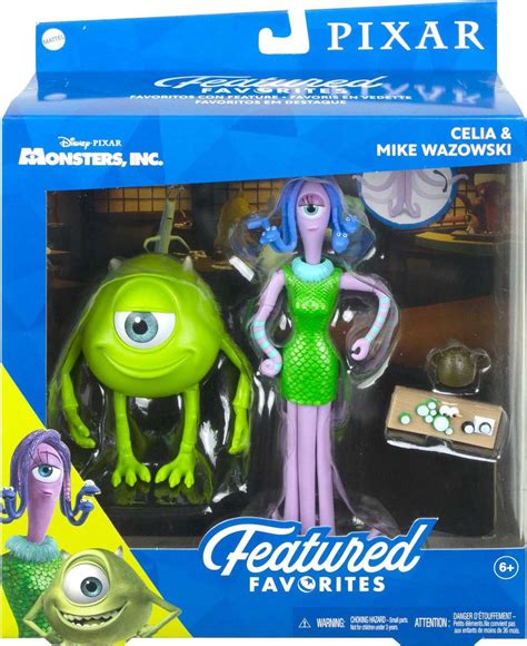 Disney Pixar Featured Favorites Celia And Mike Wazowski Monsters Inc ...