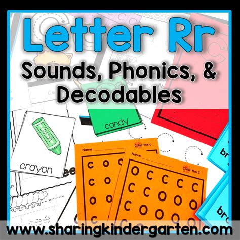 Letter Rr Activities HMH Structured Literacy OG Printables Center ...