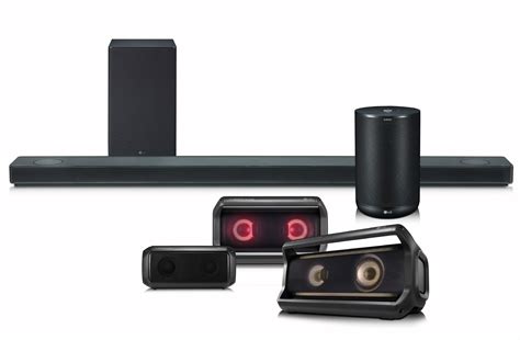 LG’S 2018 SPEAKER LINEUP WOWS WITH PREMIUM SOUND, EASE OF USE AND NOW SMART CAPABILITIES | LG ...