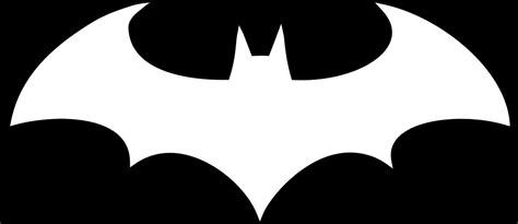 white batman logo vector - Clip Art Library